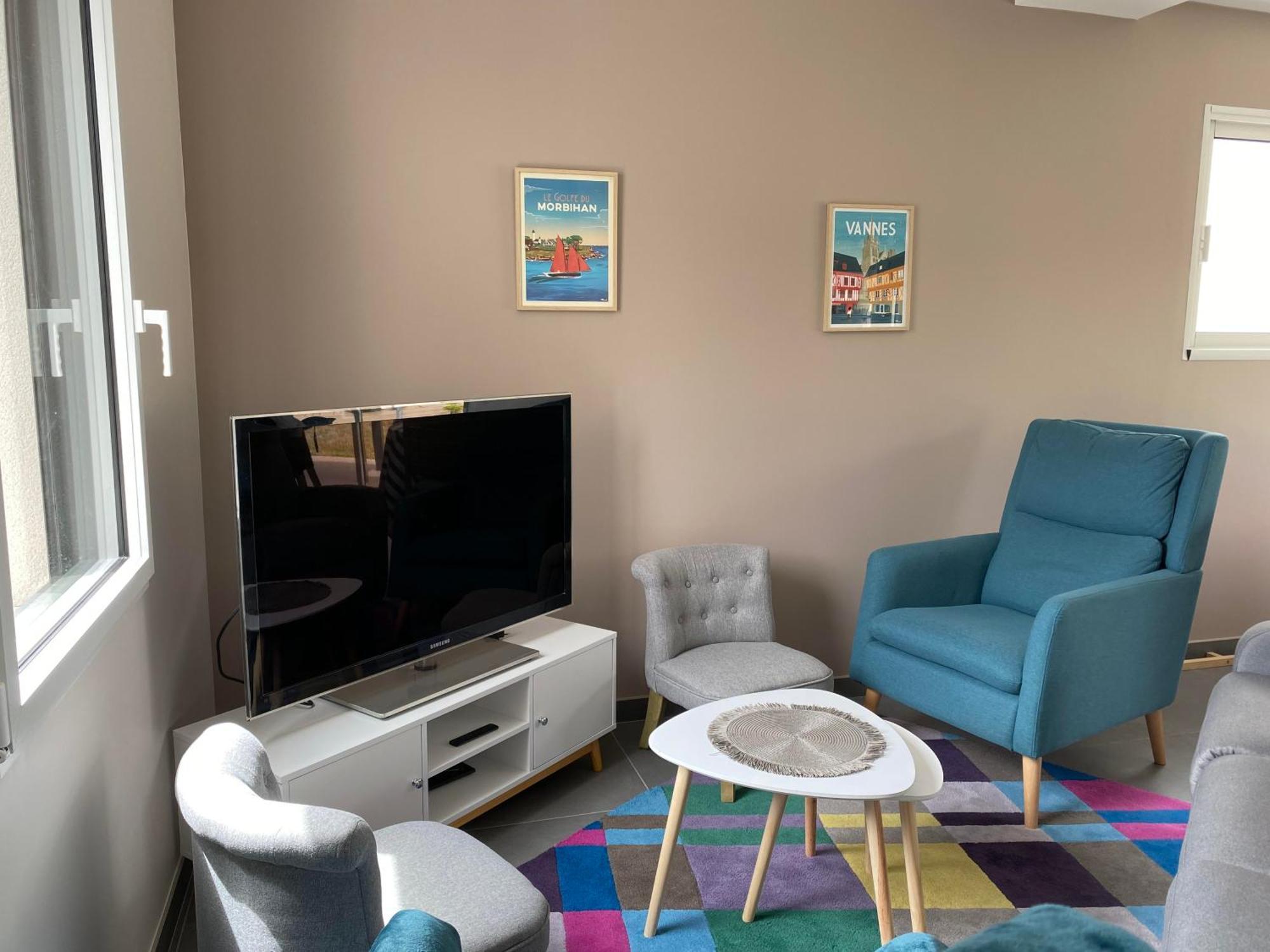 Maison De Vacances A Sarzeau A 5 Min De La Plage A Pieds 외부 사진